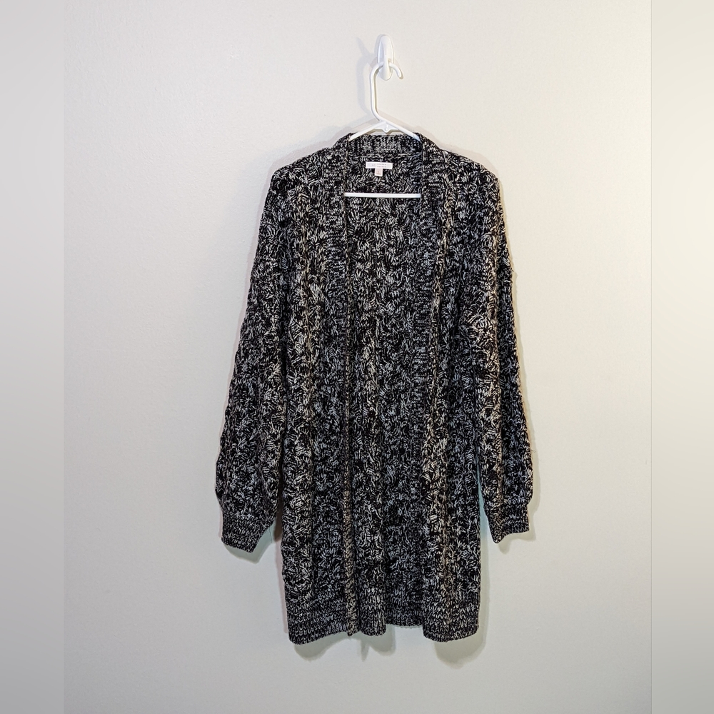 Lauren Conrad (L) cardigan, black and white